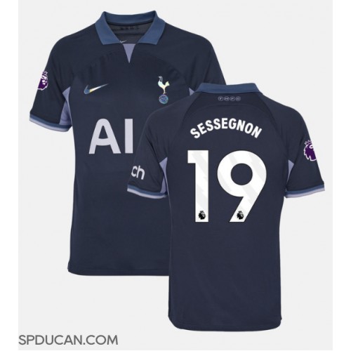 Muški Nogometni Dres Tottenham Hotspur Ryan Sessegnon #19 Gostujuci 2023-24 Kratak Rukav